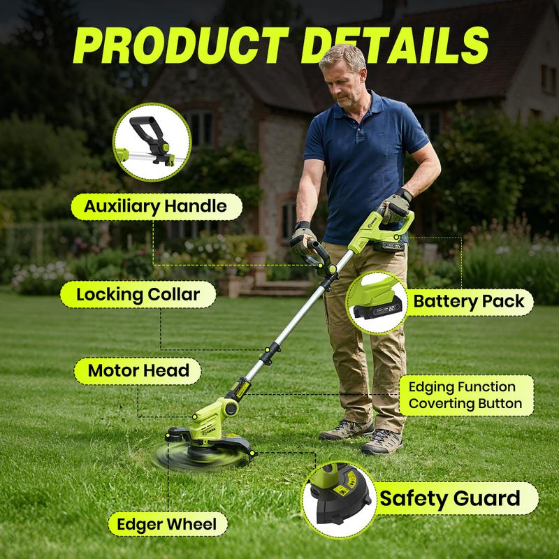Saker Cordless Weed Wacker