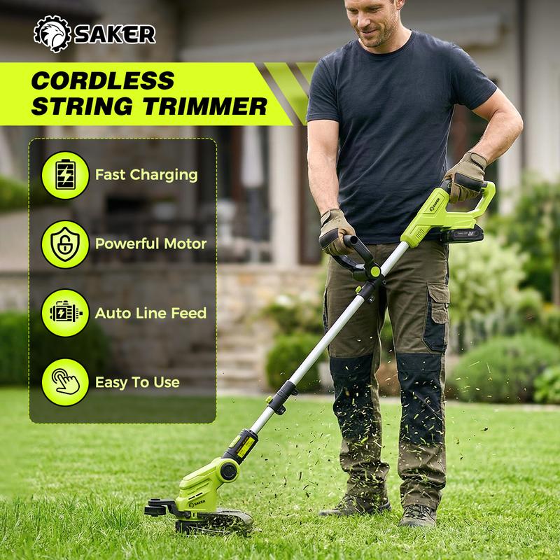 Saker Cordless Weed Wacker