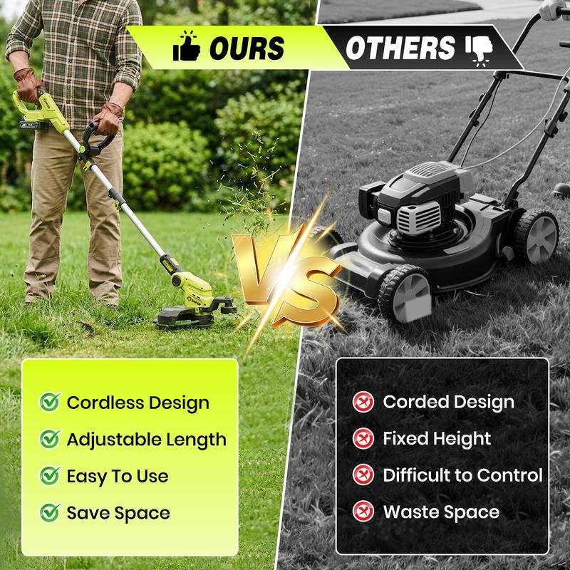 Saker Cordless Weed Wacker